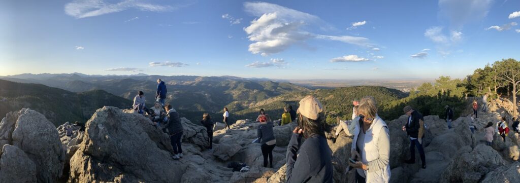 mountains in longmont colorado